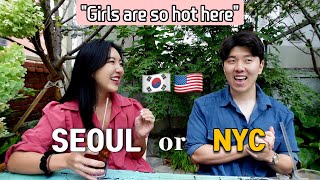 Comparing life in Seoul / New York w. Jason! (dating, beauty standards, convenience)  @JBRODUCTION ​