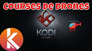 Kodi: Installer Drone Racing League addon (course de drones futuristes) screenshot 1
