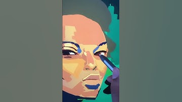 I tried painting with a 0 opacity brush today! #shorts