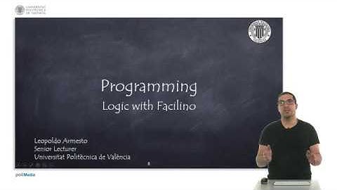 24/74 IoT MOOC Part I: Programming. Logic Instructions with Facilino