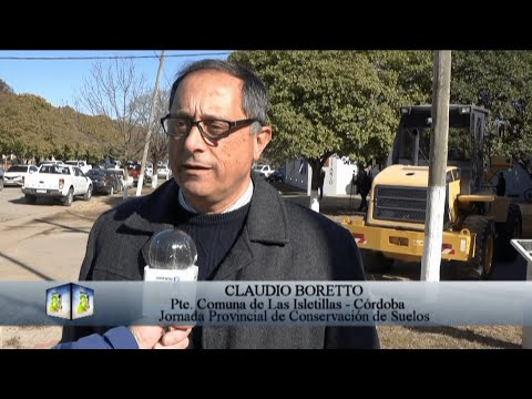 Jornada Provincial de conservación de Suelos - Entrev. a Claudio Boretto, Pte. Comuna Las Isletillas