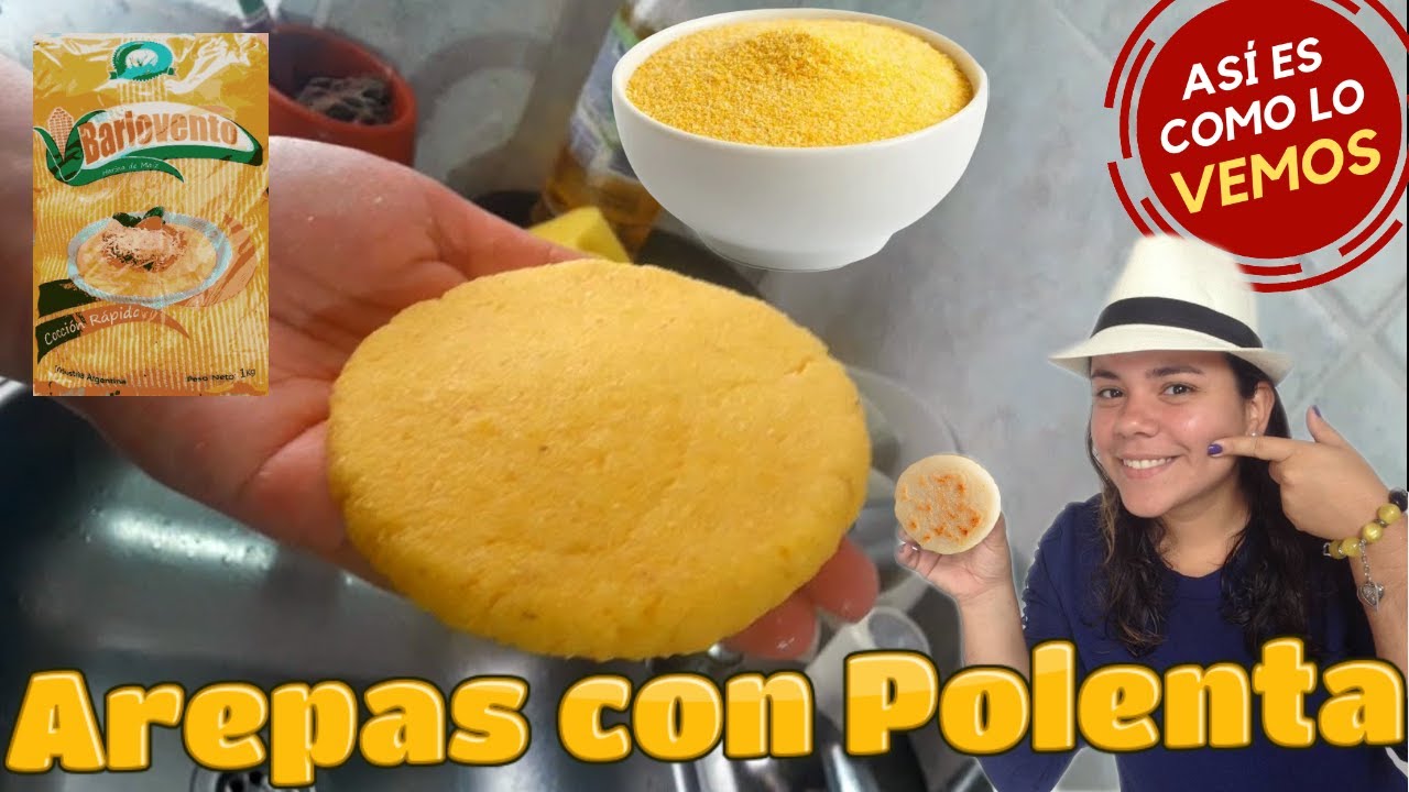 hacer Arepas con Harina de Maíz para Polenta! YouTube