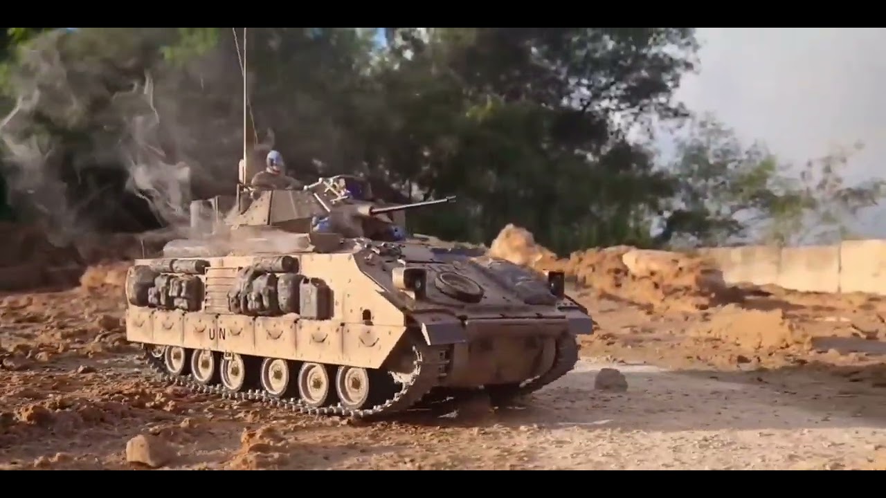 RC tank Tongde 1/16 scale M2A2 fighting vehicles 