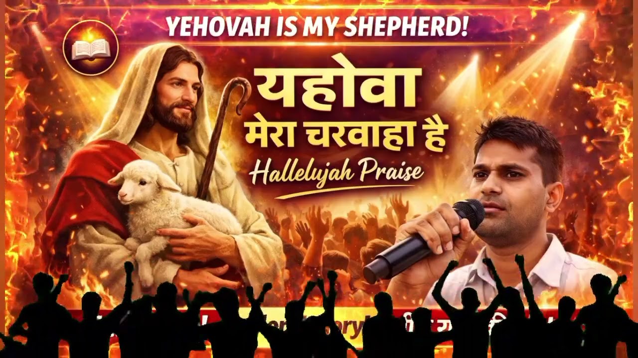 Yehovah Mera charwaha hei | Yehovah Is My Shepherd | Hindi Christian Worship Song | 