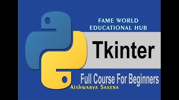 #2 - Working With Frames In Tkinter - Python GUI Module - Tkinter Series