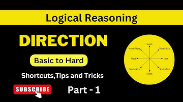 Direction Test - Tricks & Shortcuts for Placement tests Part - 1 | Job Interviews & Exams