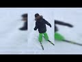 Как научить ребёнка кататься на беговых лыжах