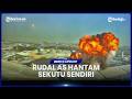 RUDAL PATRIOT AS DIDUGA HANTAM SEKUTU SENDIRI, MARKAS DI KUWAIT HANGUS TERBAKAR