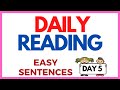 DAILY READING EASY SENTENCES for CHILDREN   -----DAY 5-----   with "I have"