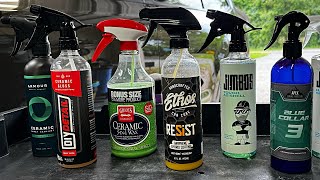 Applying The 6 Best Ceramic Spray Sealants! Can Jimbo’s Tough As Shell Hang?!