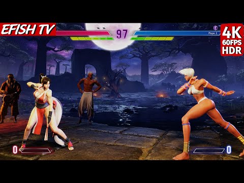Mai Shiranui vs Elena (Hardest AI) - Street Fighter 6