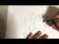 ラブライブ!高坂穂乃果を描いてみた!