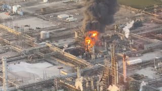 A View Of The Valero Incident From Above - Caught By Crop Duster Pilot Coda Riley