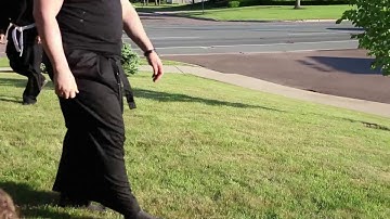 Bujinkan Ninjutsu, 8th Kyu, part 41 - hill rolling up, down, sideways