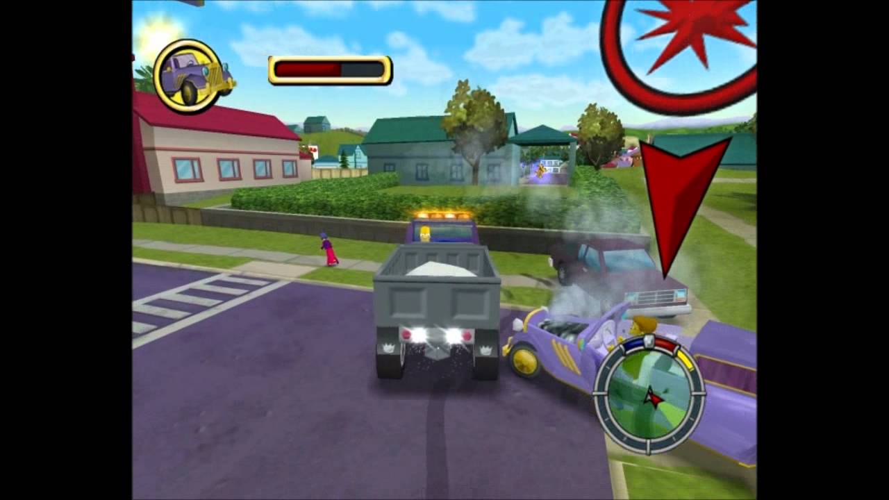 Simpsons Hit And Run Gameplay - Plow King | sponseredgamers | Cousigames