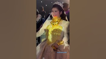 ĐÁM CƯỚI siêu khủng tại Sóc Sơn HÀ NỘI cô dâu đeo gần 100 cây vàng #shortvideo #shorts #short
