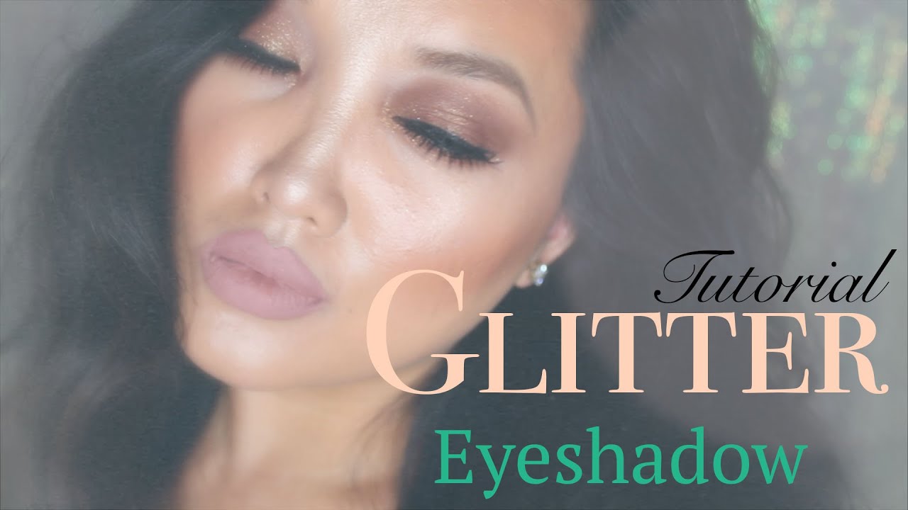 Summer-dazzle | GLITTER EYESHADOW Tutorial