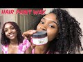 HAIR PAINT WAX ON NATURAL HAIR | TEMPORARY WAX COLOR|