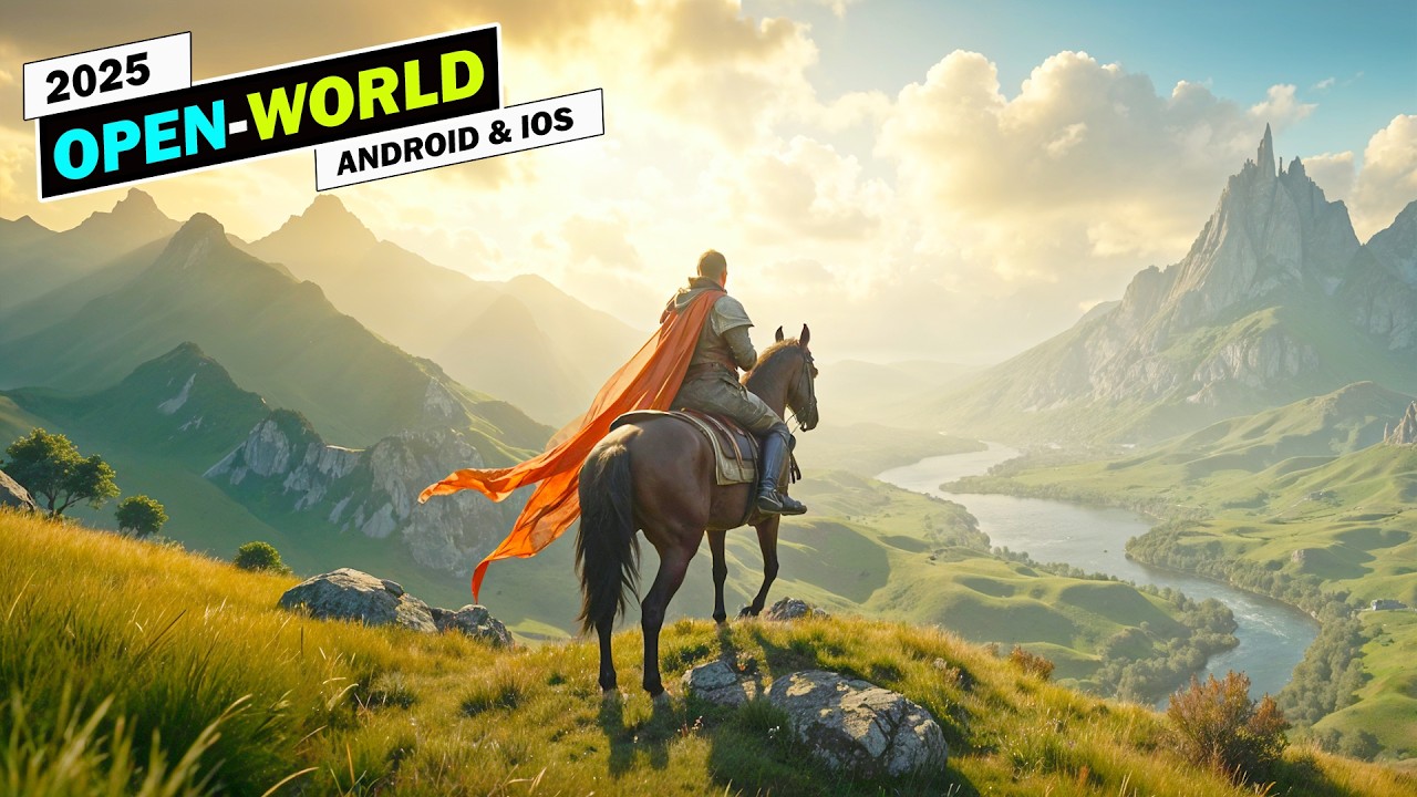 ⁣TOP 10 OPEN-WORLD MOBILE GAMES OF 2025 | Best Open-World Games for Android & iOS