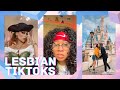 Lesbian (wlw/nblw) TikToks 'cause the closet is meant for clothes
