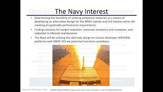 Pacific Engineering's Navy STP Tech Talk on Lightweight Composite Launcher Components