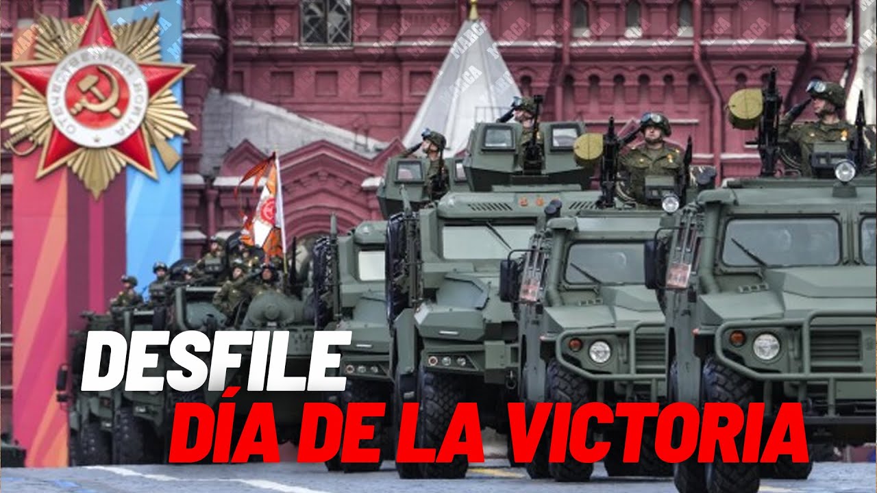 Putin, Xi y líderes mundiales en el Desfile del Día de la Victoria I Moscú (traducción español)