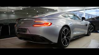 ... the aston martin vanquish is a grand tourer introduced by british
