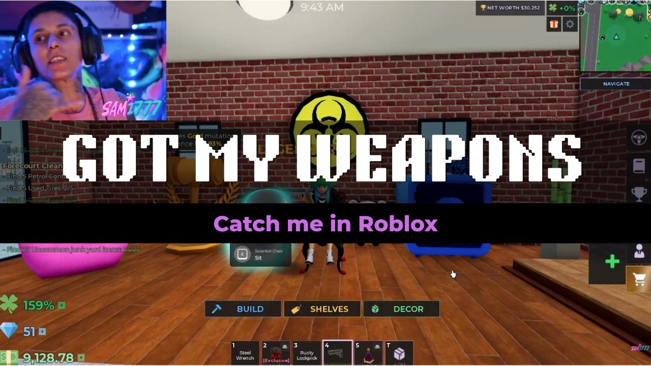 GOT MY WEAPONS IN STORAGE HUNTERS | ROBLOX | CHILL & LURK | #videogames #roblox