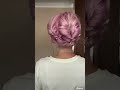 Short Hair Updo #updo #weddinghairstyles #hairstyleshorts #shorthairstyles #bobhairstyles #hairstyle