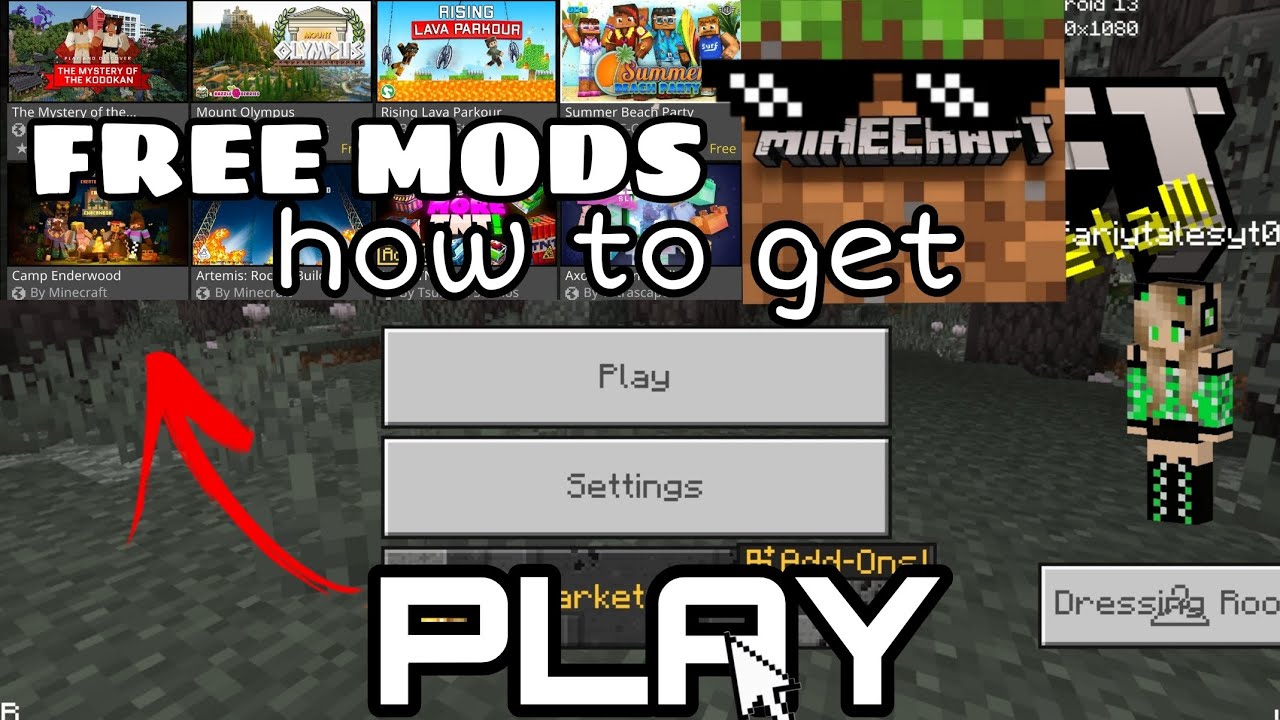 Minecraft but how to get free mods in mobile 2025 #video #minecraft # ...