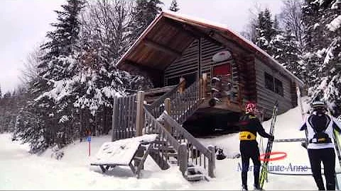 Centre de ski de fond Mont-Sainte-Anne avec Frdric...