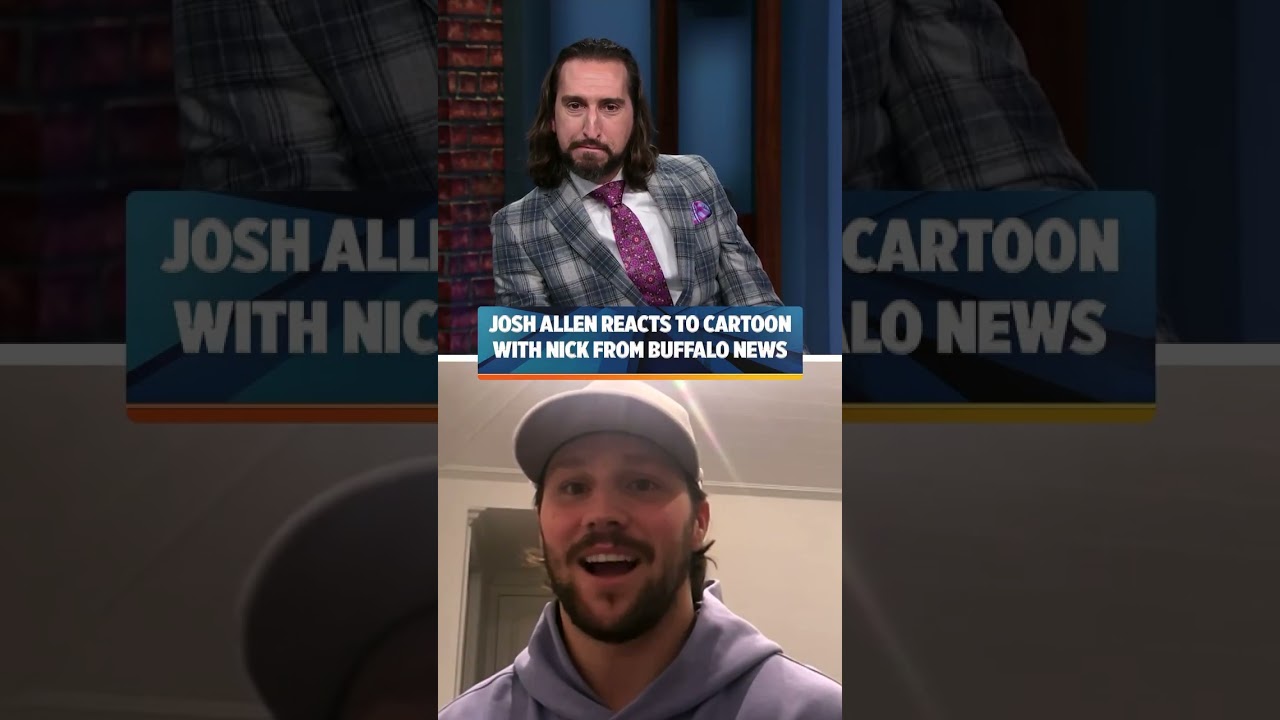 Josh Allen sets the record straight 👀😅 