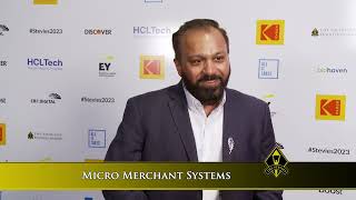 Micro Merchant Systems is a Stevie® Award Winner in The 2023 American Business Awards®