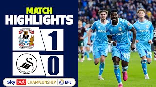Coventry City vs Swansea City 1-0 Highlights • Championship 2025-26