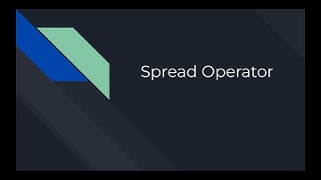 Spread Operator
