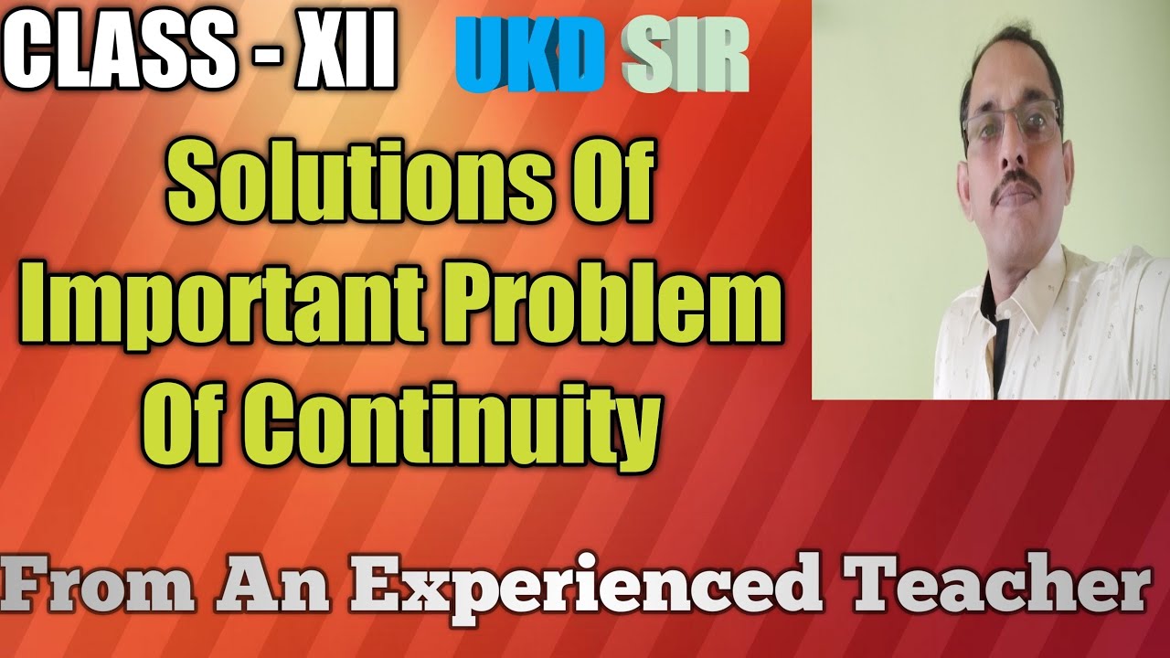 Solutions Of Important Problem Of Continuity uttammathexclusive hs_continuity_solutioninbengli