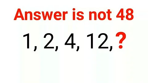 1, 2, 4, 12, ? Answer is not 48. Many failed this Ukraine IQ Test! Can you? #ukraine
