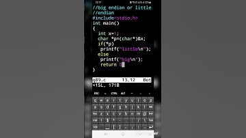 Machine is BIG ENDIAN or LITTLE ENDIAN #viralvideo #sorts #code #shortvideo #shortsvideo #shorts