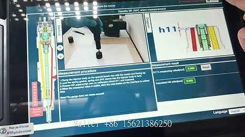 CRM1000 common rail injector stroke measuring tools