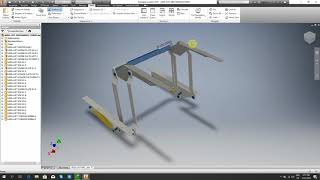 Lift Up mechanism in Autodesk Inventor screenshot 3