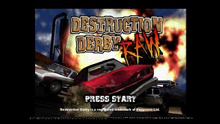 Destruction Derby Raw. [PlayStation - Psygnosis, Studio 33]. (2000). Full Wreckin' Racing.