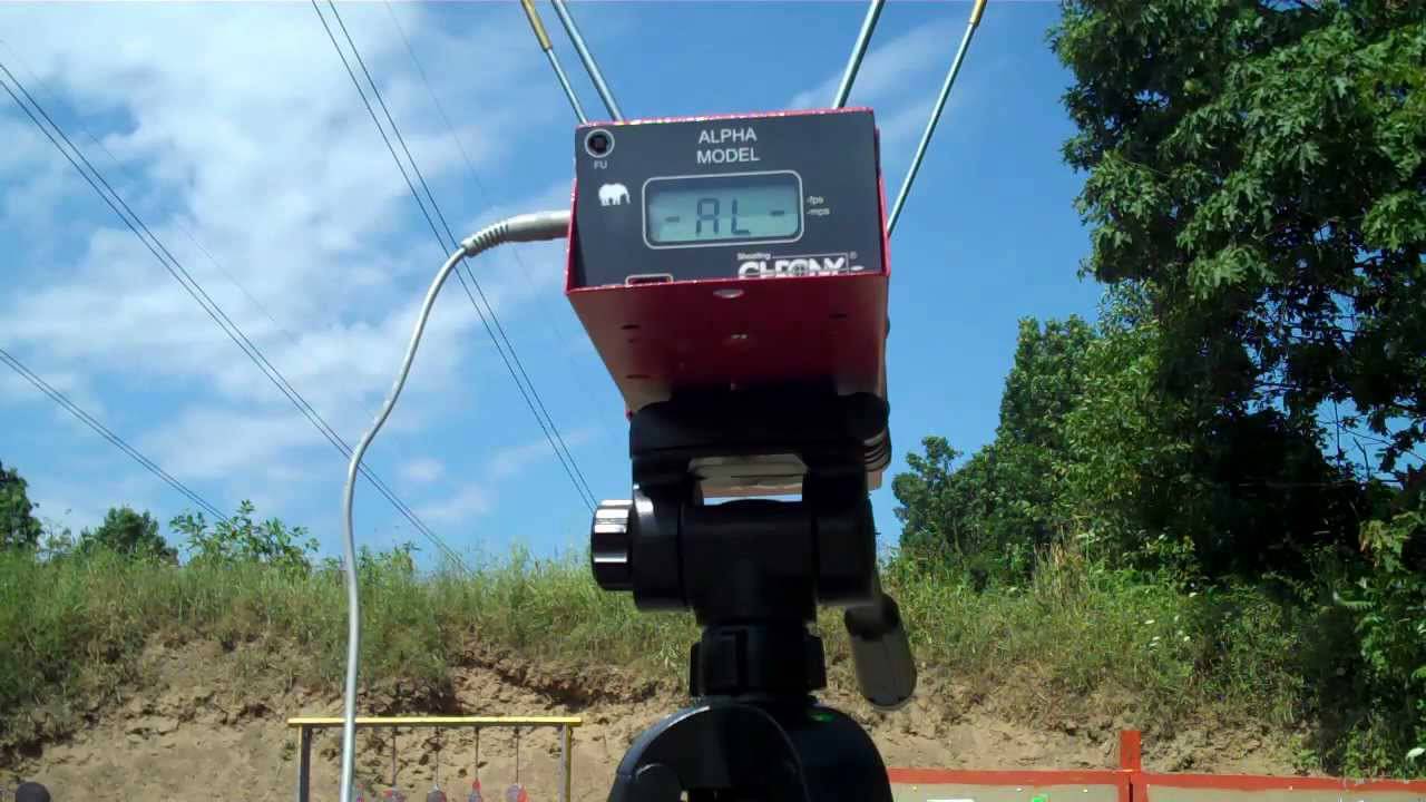 Shooting Chrony 7000020 Alpha Chronograph Red YouTube