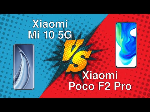 Xiaomi Mi 10 5G vs Xiaomi Poco F2 Pro