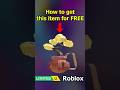 FREE UGC LIMITED - HOW TO GET UGC Big Golden Bonsai Backpack #roblox #freeugc #ugc