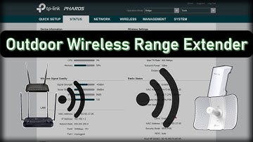 TP-Link PharOS CPE Setup As Outdoor Wireless Range Extender Easy Step by Step (AP Router Client)