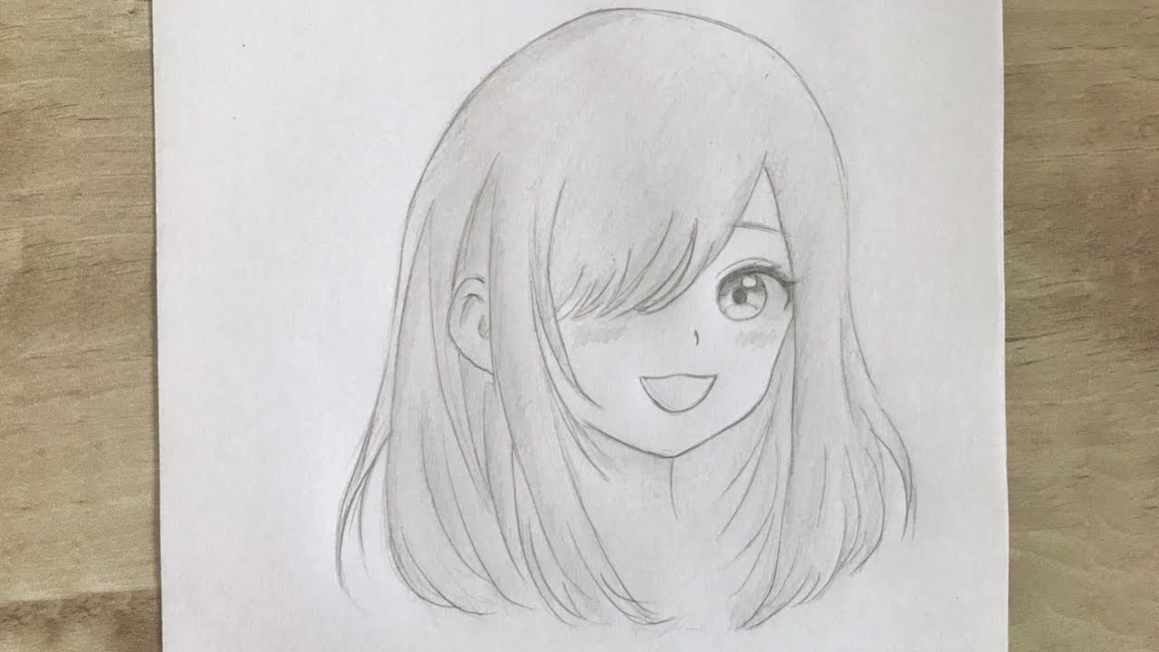 How to Draw an Anime Girl Face (Shojo) - FeltMagnet