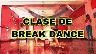 Clase de Break Dance con B-Boy "Rana" solo en MDT