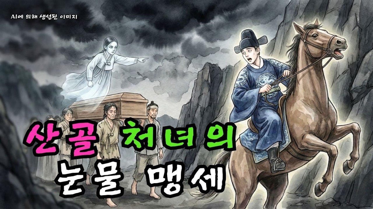 잊혀진 약속: 장원 급제 후 금의환향한 청년, 산골 처녀와의 혼인 맹세를 배신하다… 신행길이 장례 행렬에 가로막힌 충격적 진실 | 야담 | 민담  |  조선시대