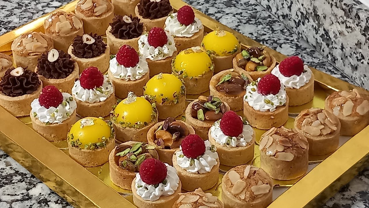 ميني طارط روعة في المداق بعجين مرمل وكريمات لديدة بزاف