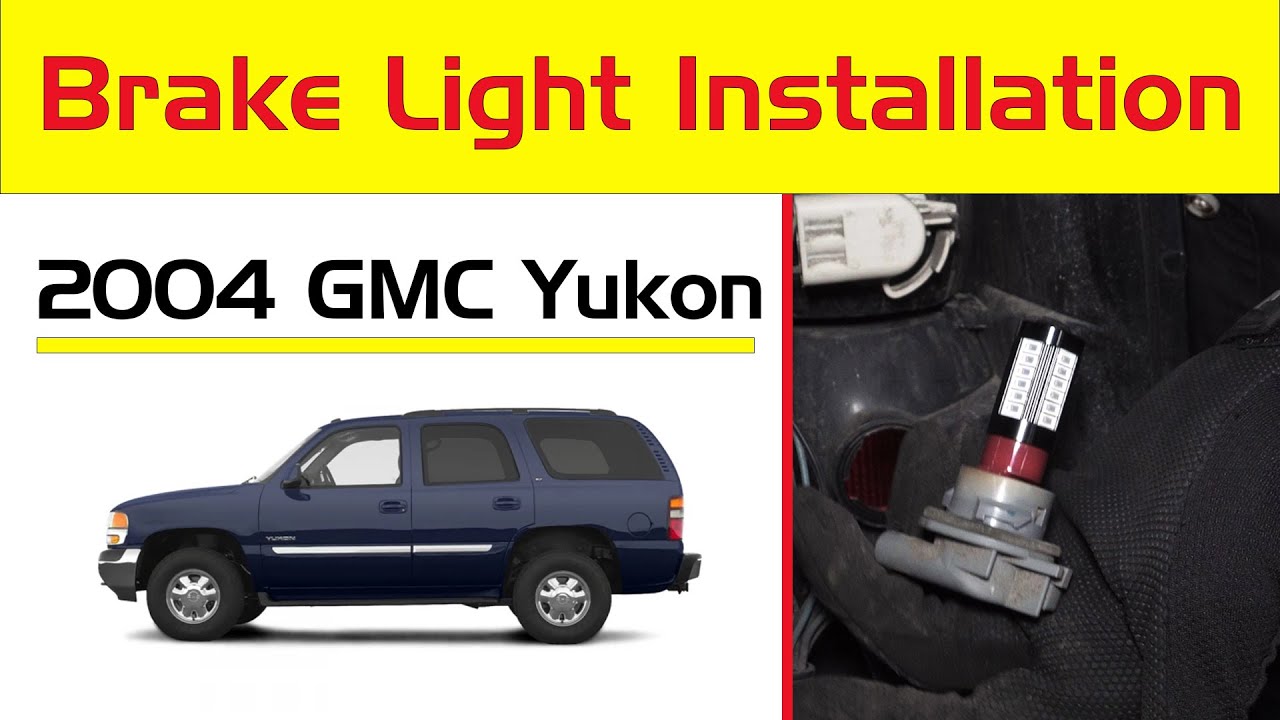 19902006 GMC Yukon Brake Tail Lights Replacement Bulbs LED Upgrade